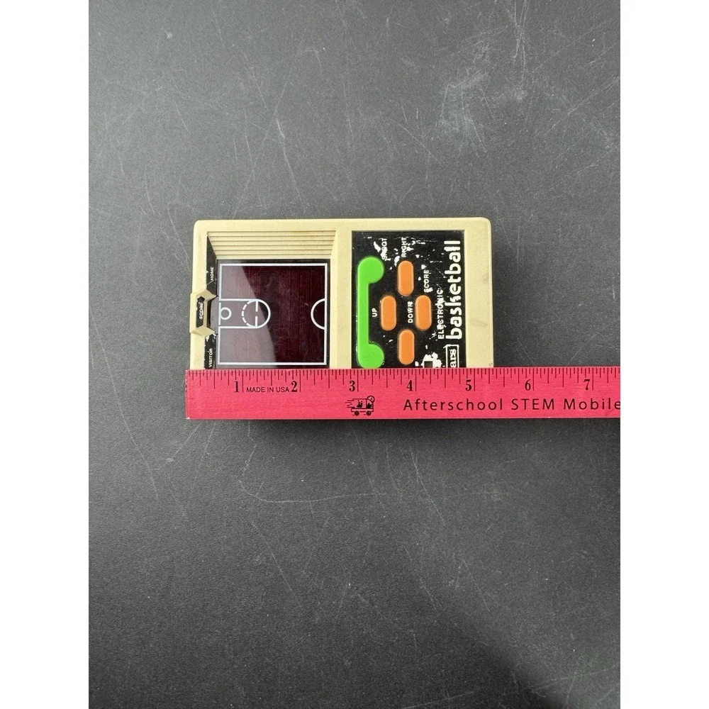 Vintage Sears Electronic Basketball Handheld Game Retro Portable LCD Toy‎